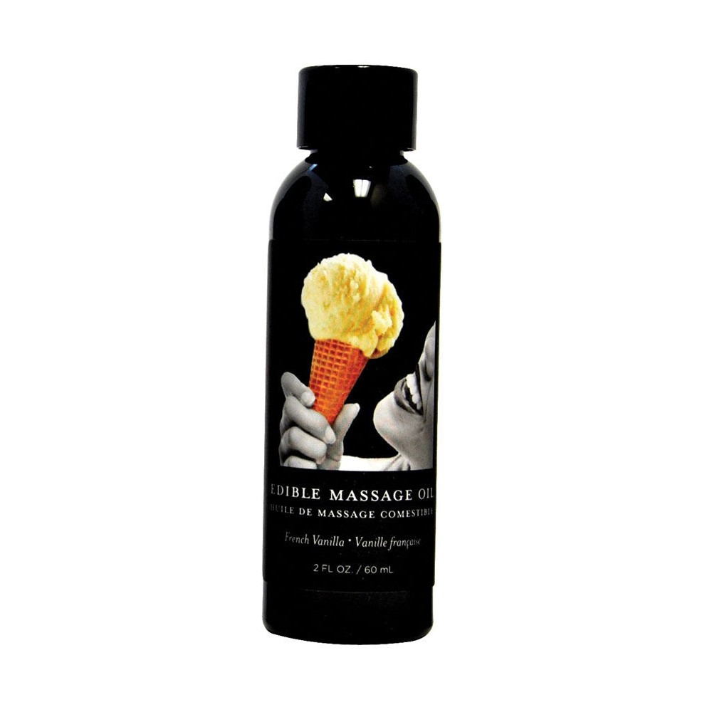Earthly Body Edible Massage Oil-Vanilla 2oz